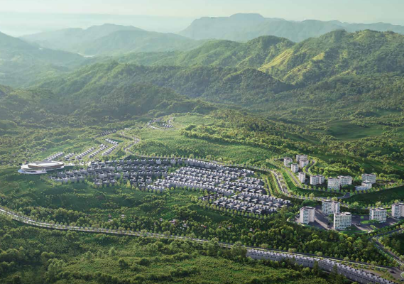Aerial view Kota Baru Parahyangan Bandung